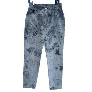 Bongo Jeans Juinors Womens 13 L 90's Bleached Baggy High Rise Mom Jean